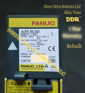 A06b-6117-h257 Fanuc 12mo Warranty Rebuilt Try Us Once Exchange