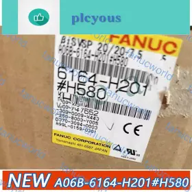 A06b-6164-h201 Fanuc 1pc A06b-6164-h201#h580 Servo Drive A06b6164h201#h580 Free Tariffs