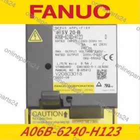 A06b-6240-h123 Fanuc New Servo Drive Amplifier A06b6240h123