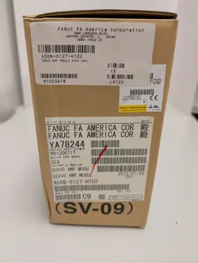A06b-6127-h102 Fanuc A06b6127h102 Alpha I Servo Amplifier Module Aisv-10hv