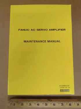 B-65005e Fanuc B-65005e/07 Ac Servo Amplifier Maintenance Manual