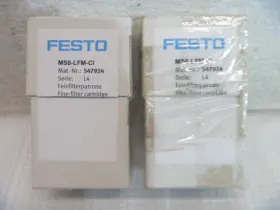 Ms6-lfm-ci Festo 547924 Filter Fine-filter Cartridge Lot Of 2