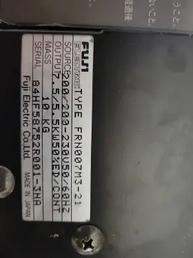 Frn007m3-21 Fuji Servo Drive Inch Tested Good Frn007m3-21 Fuji Servo Drive Inch Tested Good