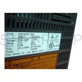 Rys152s3-vvs Fuji Rys152s3vvs New In Box Servo Drive