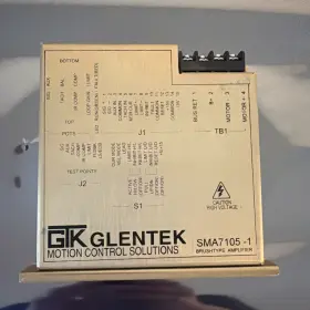 Sma7105-1 Glentek Brushtype Amplifier For Servo Motors
