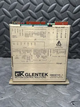 Sma8105-1 Glentek Trapezoidal Mode Brushless Amplifier Untested