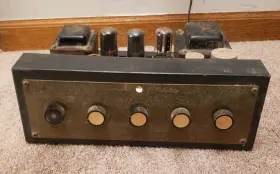 G125m Grommes Precision Electronics Vintage 56pg Tube Integrated Amp Amplifier For Parts Or Repair