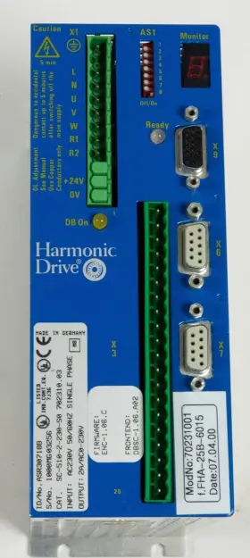 Sc-510-2-230-s0 Harmonic Drive Servo Actuator Controller Appears Never Installed Sc-510-2-230-s0 Harmonic Drive Servo Actuator Controller Appears Never Installed