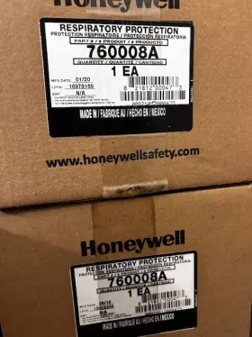 7581p100l Honeywell 76008a Lot 5-boxes 3 Full Face Respirator Mask 24pr