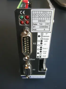 35005005 Infranor E09873 X R And Z Axis Servo Amplifier Smt 100/05 E80445 E80390