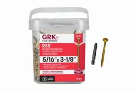 8rssscrew Itw Brands 12221 400ct5/16x3-1/8rssscrew -