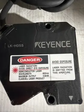 Lk-h055 Keyence 1pc Laser Sensor Head Used