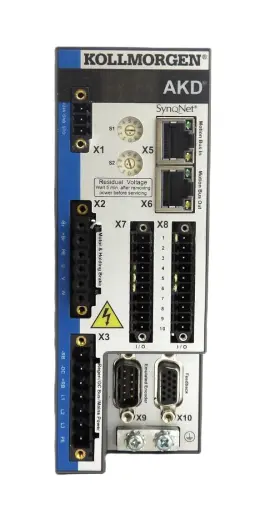 Akd-b00606-nbsq-0000 Kollmorgen Servo Drive Synqnet Working Surplus