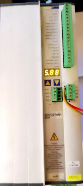 S62001-se Kollmorgen Servostar 620-as Power Inverter