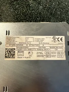 S7120s-nanana Kollmorgen 1pc S700 Servo Drive Used