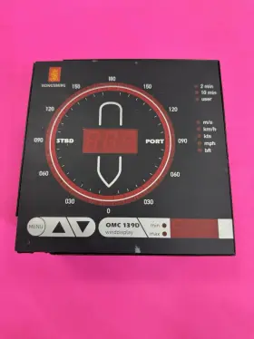 Omc-139 Kongsberg Observator Marine Wind Display Indicator