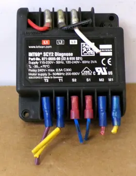071-0685-00 Kriwan 22a650s21 Int69 Scy2 Diagnose Motor Protector 22 A 650 S21 Used Cut Out