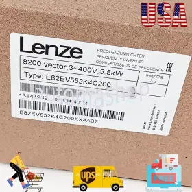 E82ev552k4c200 Lenze 1pcs New Frequency Inverter