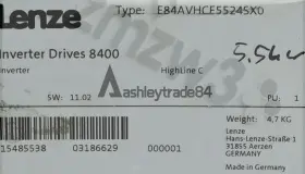 E84avhce5524sx0 Lenze 1pcs New Frequency Inverter