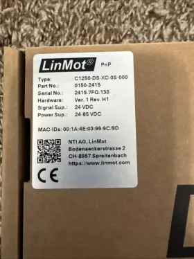 C1250-ds-xc-0s-000 Linmot 0150-2415 Ethernet Ip Drive