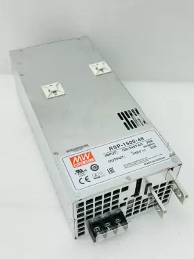 Rsp-1500-48 Mean Well Power Supply Ac-dc 48vdc 31.3a 12vdc 0.1a 100-264v / Used