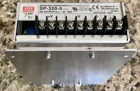 Sp-320-5 Mean Well Switching Power Supply 5vdc/55a Output 120-240vac/5a Input