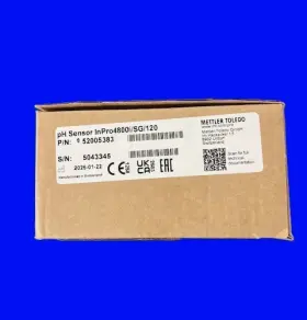 Inpro4800i Mettler Toledo 52005383 Ph Electrode - Inpro4800i/sg/120 New