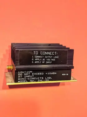 Zhl-3a-s Mini-circuits Medium Power High Dynamic Range Rf Amplifier Model Zhl-3a-s Mini-circuits Medium Power High Dynamic Range Rf Amplifier Model