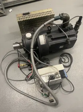 Hc-sfs352bg1h-s1 Mitsubishi Electric Servo Motor 3.5kw. With Driver Mr-j2s-350a