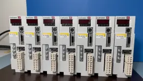 Mr-e-10a-kh003 Mitsubishi Electric Lot Of 7 Ac Servo Drive