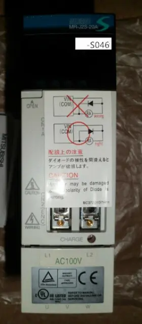 Mr-j2s-20a-s046 Mitsubishi Electric New Ac Servo Driver