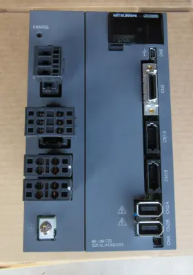 Mr-j3w-77b Mitsubishi Electric Ac Servo Amplifier Very Good Condition Tested Free Ship