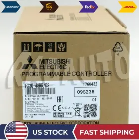 Fx3u-48mr-ds Mitsubishi Fx3u-48mr 1pcs New Plc Module Fx3u-48mr/ds