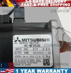 Hc-mf053b Mitsubishi 1pc Servo Motor