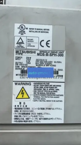 Mds-b-sph-300 Mitsubishi 1pc Used Servo Drive