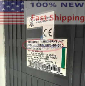 Mdsdmv3-404040 Mitsubishi 1pcs Used Servo Drive