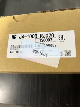 Mr-j4-100b-rj020 Mitsubishi New