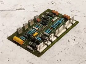 121-135 Moog Hydraulic Servo Controller Amplifier Circuit Board Used 121-135 Moog Hydraulic Servo Controller Amplifier Circuit Board Used
