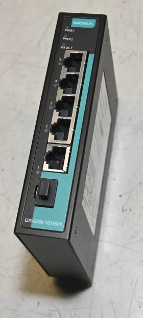 Eds-g205-1gtxsfp Moxa Network Switch 24vdc Din Mount