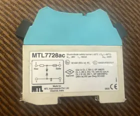 Mtl7728ac Mtl Instruments New Safety Barrier 7728ac