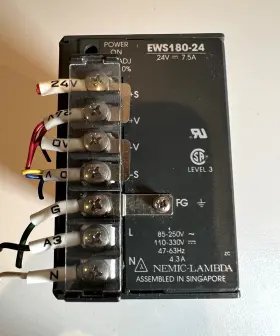 Ews180-24 Nemic Lambda Ews180-28 Power Supply Untested