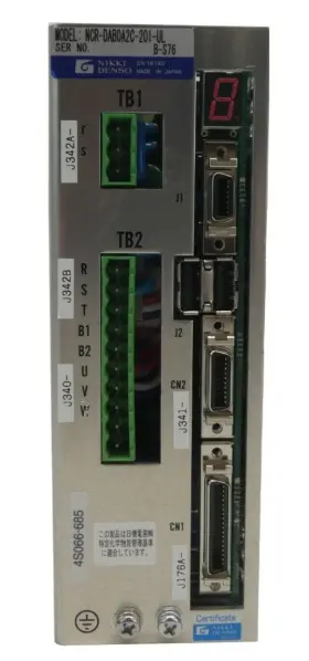 Ncr-dab0a2c-201-ul Nikki Denso Ac Servo Driver Vcii 4s066-685 Nikon Nsr Working