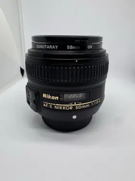 Nikon F/1.8g Used Af-s 50mm Fixed Focus Lens