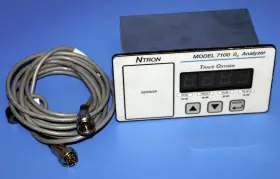 D7-01-7124-07-3 Ntron Model 7100 O2 Analyzer Trace Oxygen 7124be-n1/vacuum