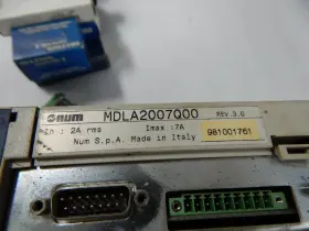 Mdla2007qoo Num Servo Drive Controller Rev 3.0 The Tag Is Missing