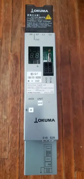 Mdu-04-f Okuma Axis Drive Unit Used To Install Machine Then Removed