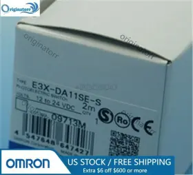 E3x-da11se-s Omron 1pcs New Fiber Optic Amplifier Qb