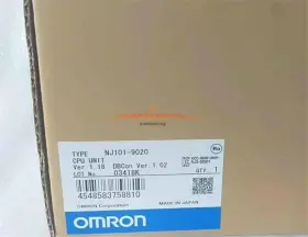 Nj101-9020 Omron 1pcs New Cpu Unit Nj1019020