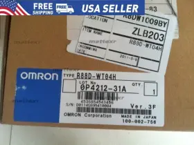 R88d-wt04h Omron 1pc New Ac Servo Motor R88dwt04h Fast Shipping