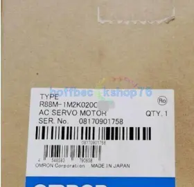 R88m-1m2k020c Omron 1pcs New 2kw Servo Motor